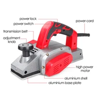 16000rpm Woodworking Electric Planer Household Planing Machine Desktop Trimmer Wood Cutting Engraving Slotting Power Tools 2