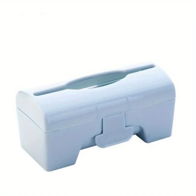 1 convenient and practical garbage bag container, storage box wall mounted kitchen plastic bag garbage dispenser