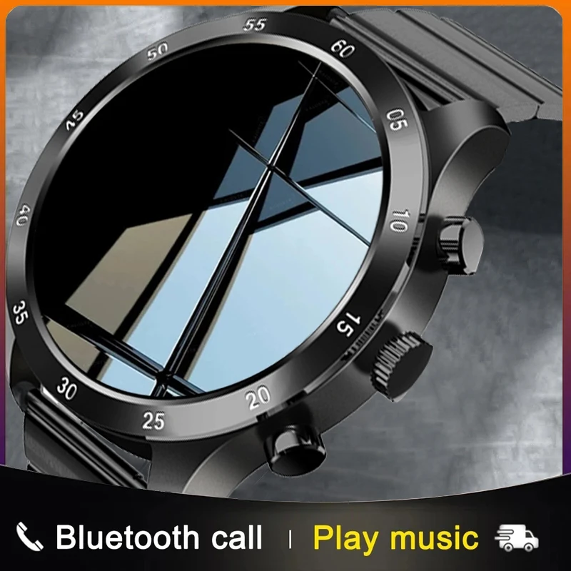 2022 Smart Watch Men Bluetooth Call Custom Dial Full Touch Screen Waterproof Smartwatch Sport Fitness Tracker Watch For Men