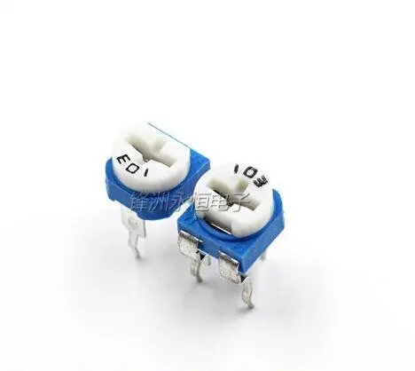 

20 шт., RM065 триммер, потенциальный переменный резистор, RM-065 103 203 503 1K 2K 5K 10K 20K 50K 100K 200K 500K 1M