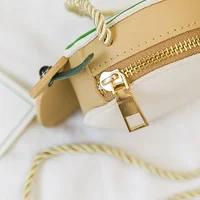 Cartoon Bee Ladybug Snail Messenger Bag Lovely Children's PU Leather Coin Purse Handbags Cute Kids Accessories Shoulder Bags 4