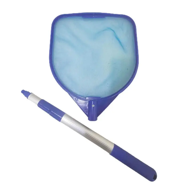 

Swimming Pool Net Pool Skimmer Net Leaf Skimmer With 17-41in Telescopic Pole Pool Cleaning Supplies For Tub Spa Pond