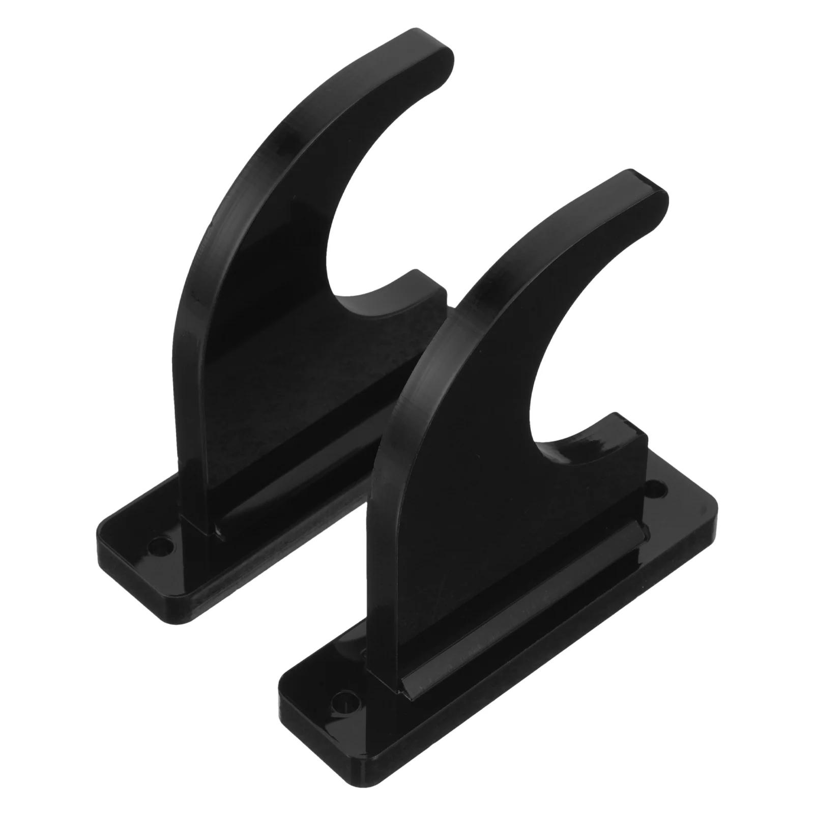 

Flute Stand Multifunctional Guitar Skateboard Coat Hanger Guitar Wall Mount 2pcs (Transparent 1 Pair) Coat Hanger