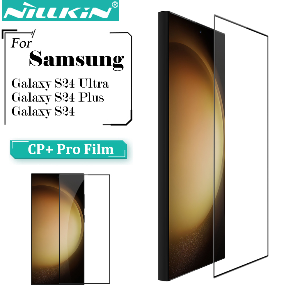 Nillkin For Samsung Galaxy S24 Ultra / S24+ Plus / S24 Tempered Glass Amazing CP+PRO Full Glue Fully Screen Protector