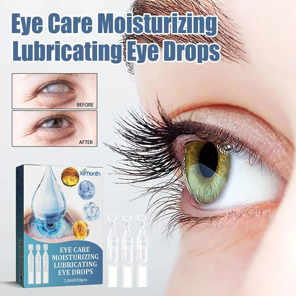 

Lubricant Eye Drops Artificial Tears For Dry Eye Relieve Discomfort Dry Itchy Redness Improve Blurred Vision