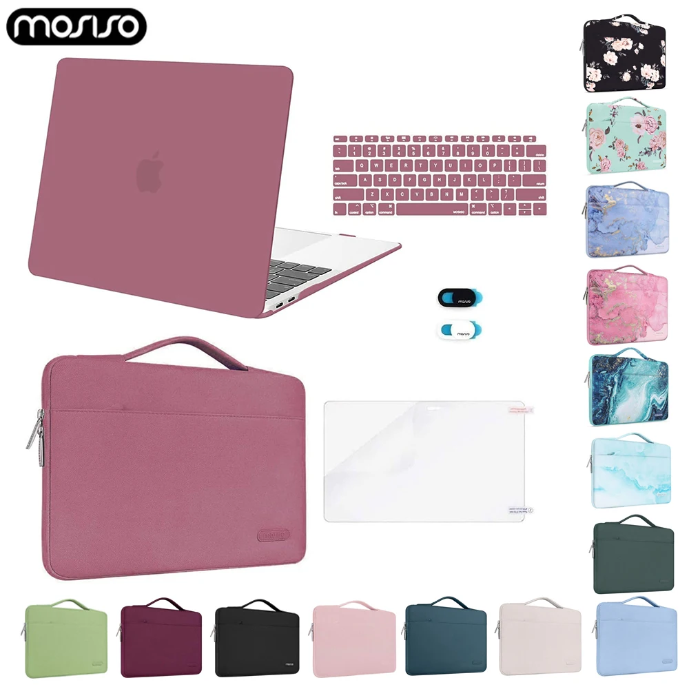 Tampa Dura de Shell para Macbook Pro Caixa do Bolsa do Portátil Malote do Caderno Novo m2 A2338 m1 A2251 A2289 A2159 A1989 A1708 A1706 13