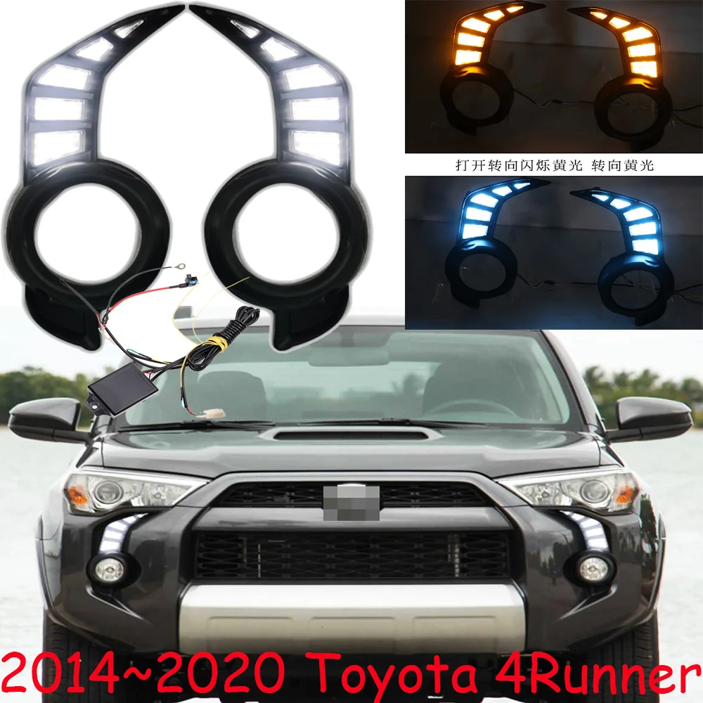 

Car Bumper City Headlight 4Runner Daytime Light 2014~2020y Car Accessories LED DRL Headlamp 4runner Fog Light