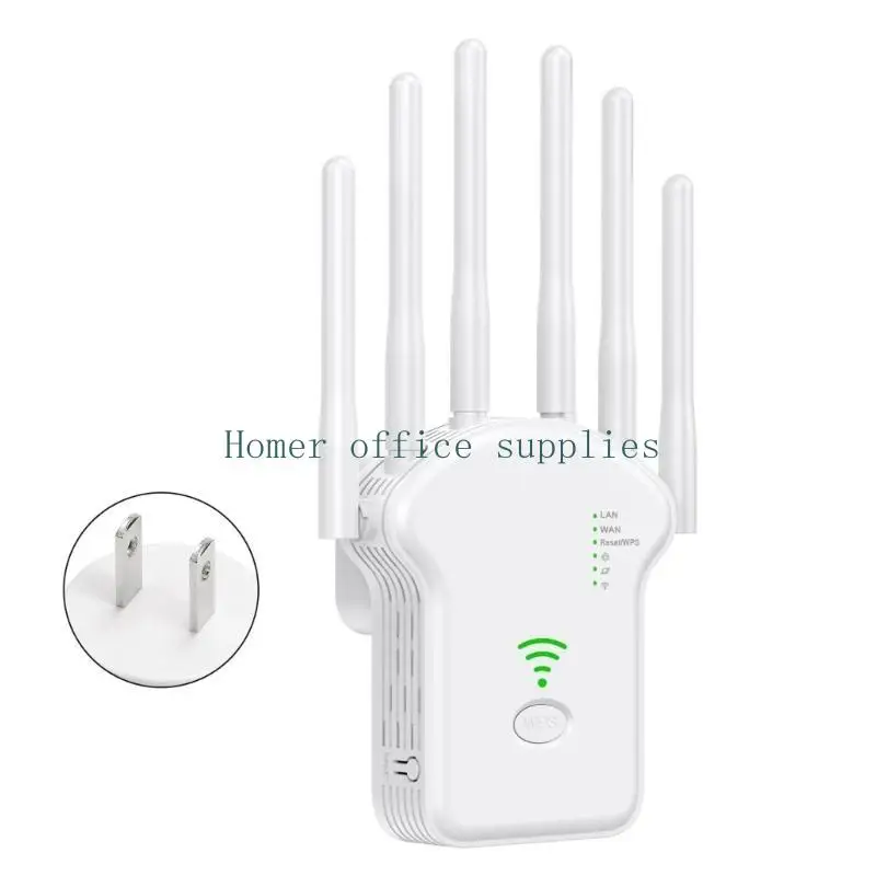 K43B WiFi 신호 확장기 범위리피터 부스터인터넷증폭기 1200Mbps(PC용)