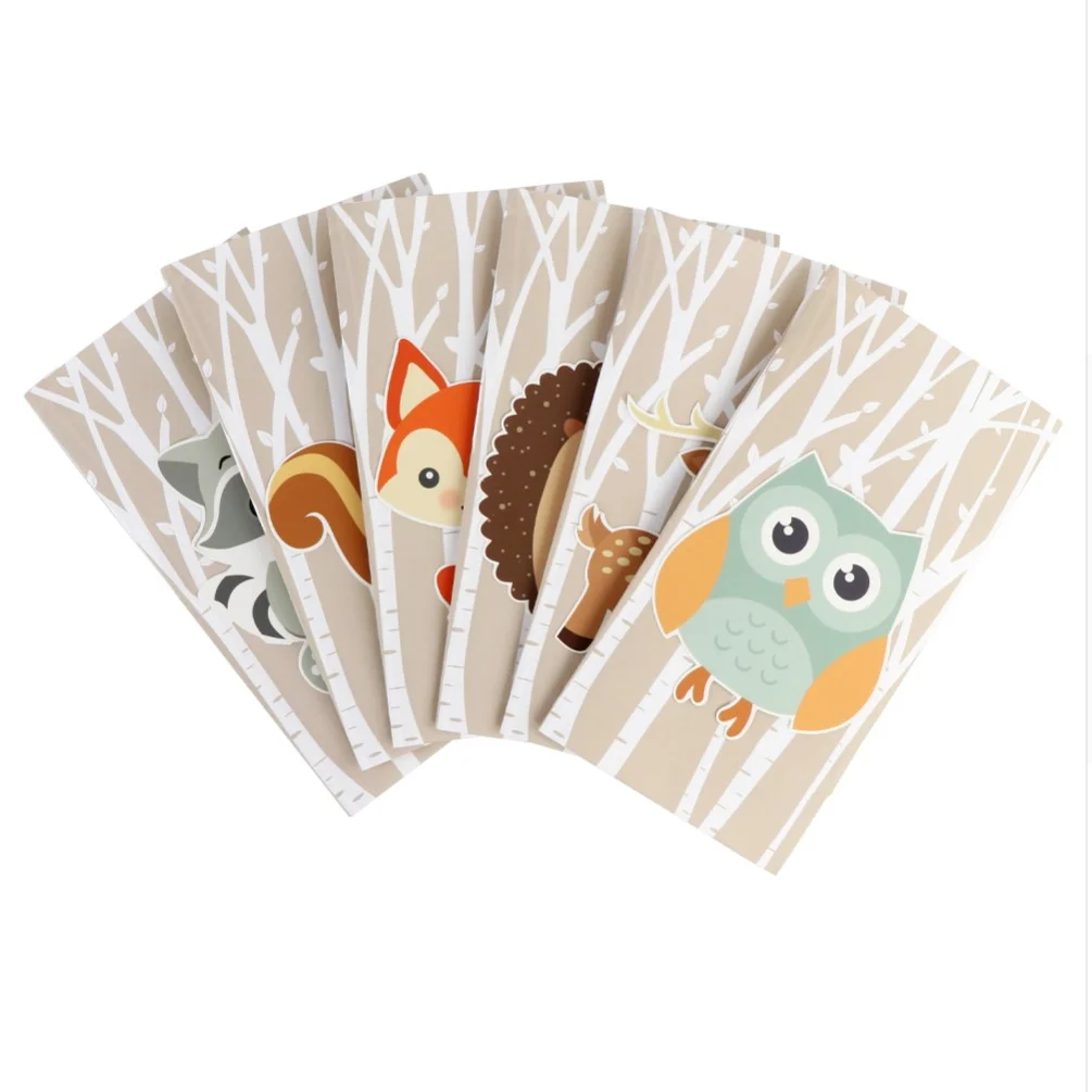 12PCS Jungle Theme Party Favor Bags – Safari Animal Paper Gift Bags for Kids Birthday, ... - SKU CFB01947 - UGI Packaging