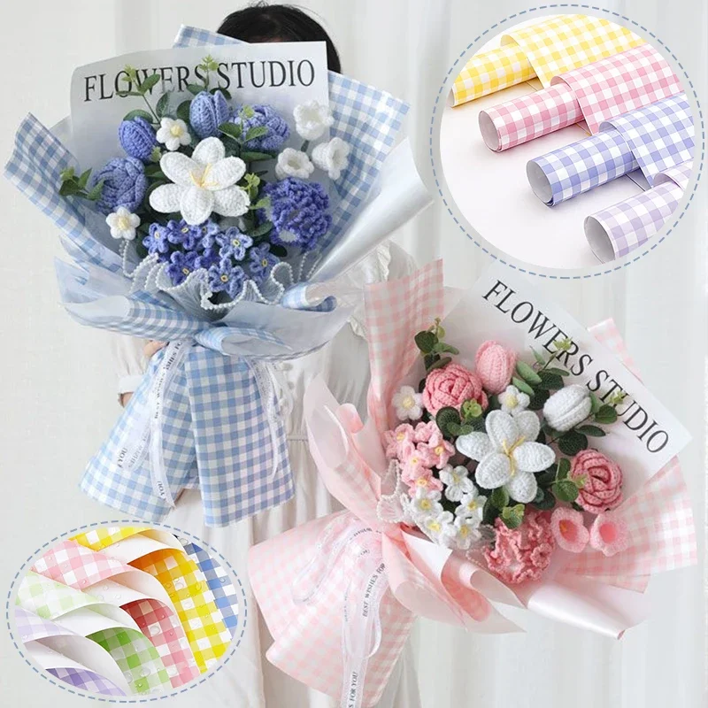 Waterproof Paper Wrapping Flowers  Waterproof Wrapping Paper Bouquet -  Flower - Aliexpress