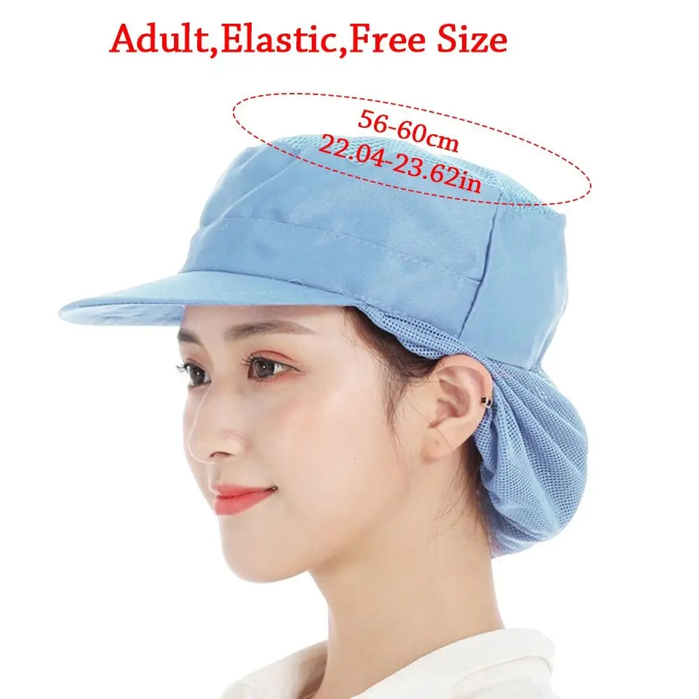 Chapeau de travail de cuisine, casquette de cuisine hygiénique, casquette  de cuisson, anti-fumée et anti-poussière, maille respirante, casquette de  cuisine d'hôtel, accessoires de Restaurants - AliExpress