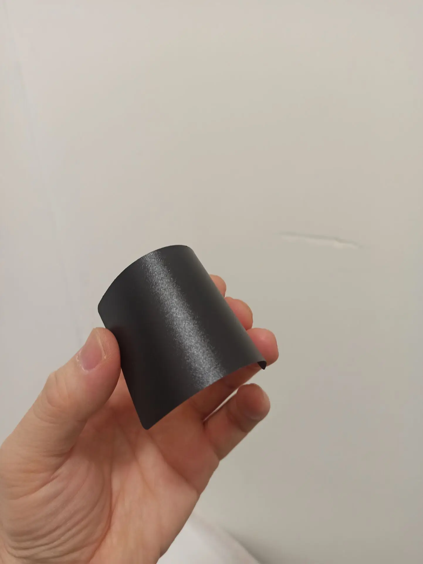 Black Matte Finish PVC Acetate Plastic Business Cards Thickness 0.3mm-good for laser engraving