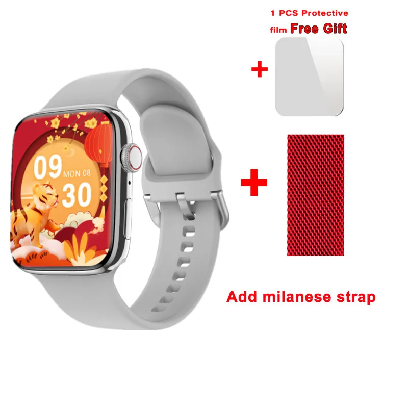 EnohpLX IWO 17 GPS Smart Watch Men IP68 Waterproof Bluetooth Call AI Voice 1.9 inch TFT Screen 380mAh NFC Women Smatwatch 