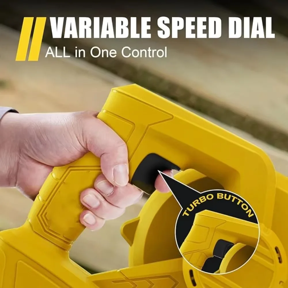 جهاز 2 في 1، عبارة عن منفاخ هواء لاسلكي ومكنسة كهر...