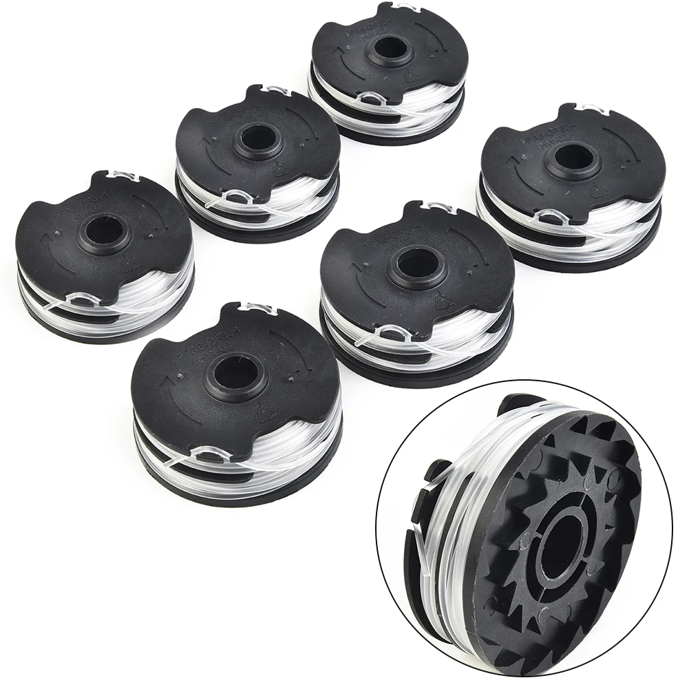 Grass trimmer accessory 1/6pcs Thread Spools For LIDL Parkside Cordless Grass Trimmer PRTA 20-Li A1 B2 C3 Garden String Trimmer Replacement Accessoy