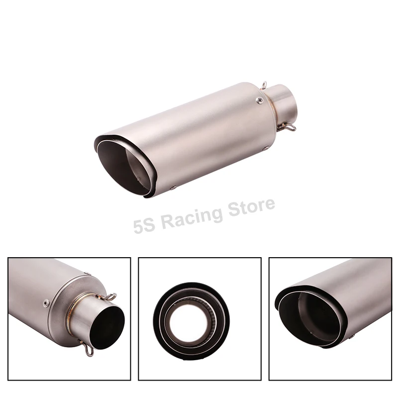 For KTM 390 DUKE 125 200 250 390 RC390 2017 - 2020 Motorcycle GP Exhaust System Escape Modified Link Pipe Muffler Carbon Fiber - Image 3