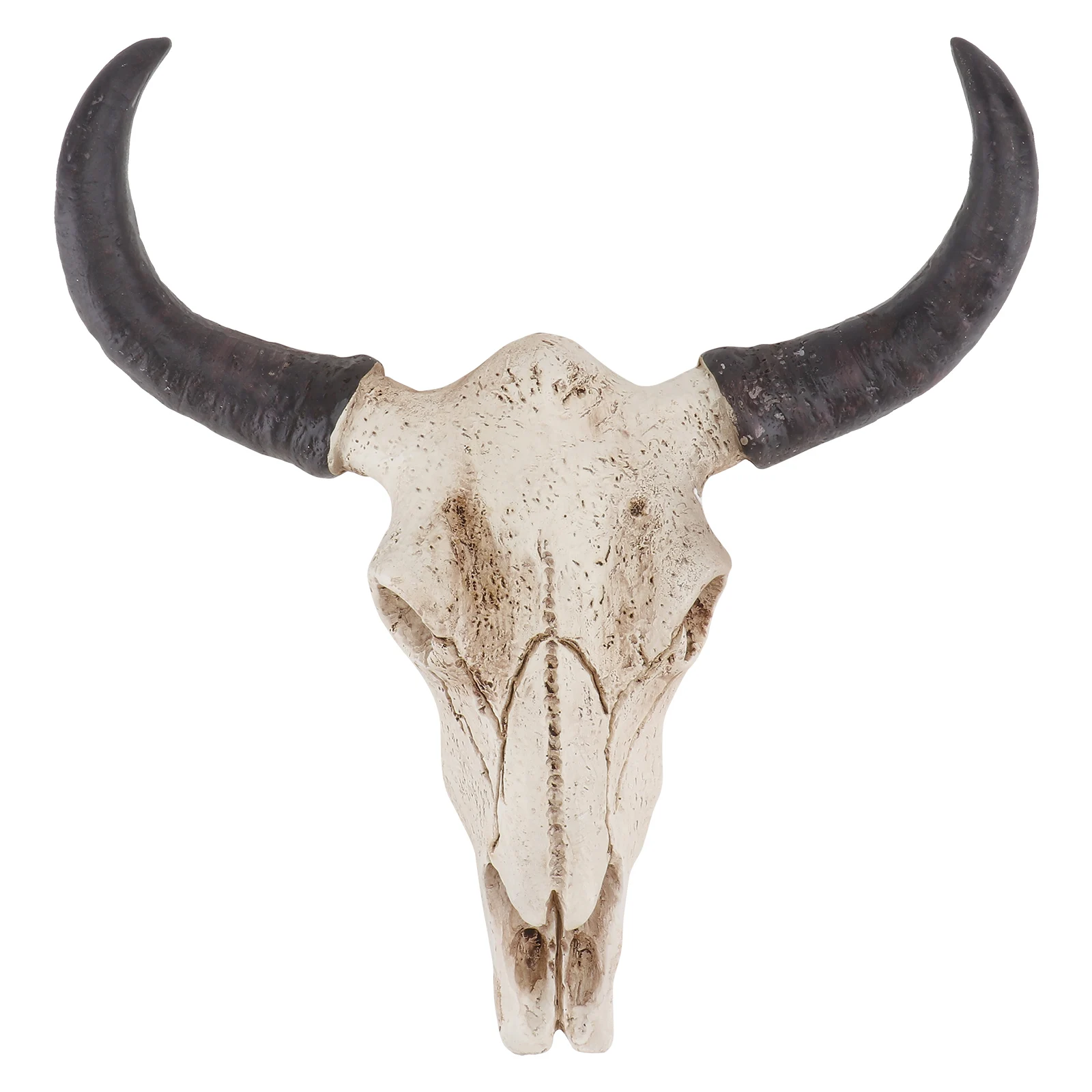 

Resin Longhorn Cow Skull Head Wall Hanging Decorations Retro Bull Skull Ornaments 3D Animal Horns Sculpture Figurines Crafts