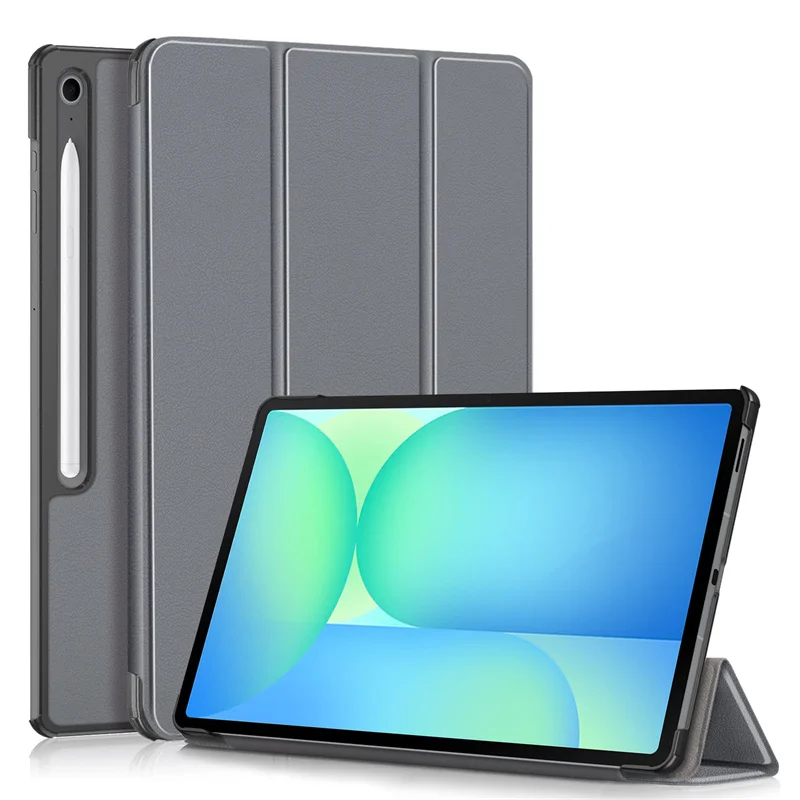 Trifold Leather Stand Hard Smart Cover