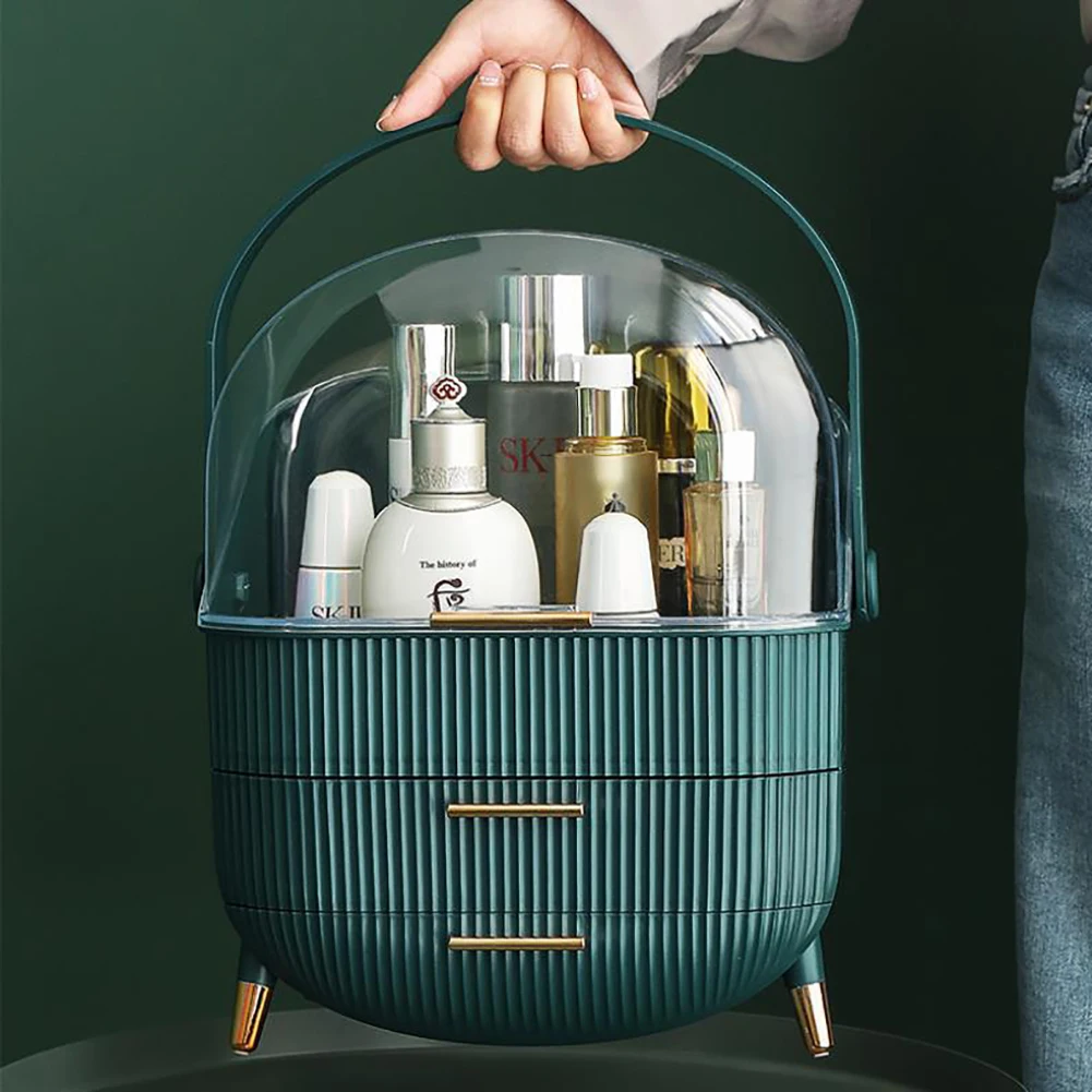 Dustproof Makeup Organizer with Drawers: 3 - 5 Days Free Delivery Only UK