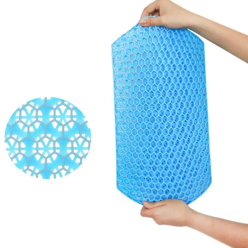 Gel Cushion Living Room Bedroom Honeycomb Design Office Home Protection  Cushion Car Ice Cushion Multi-size Dropshipping - Cushion - AliExpress