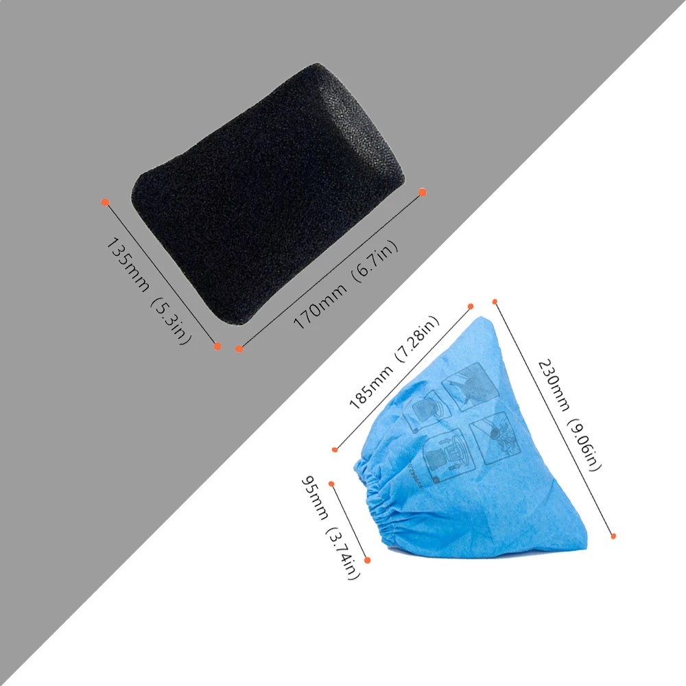 Filter For Workzone Aldi Wzvc1930sa Vacuum Cleaner Cartridge Filter Wet Dry Use