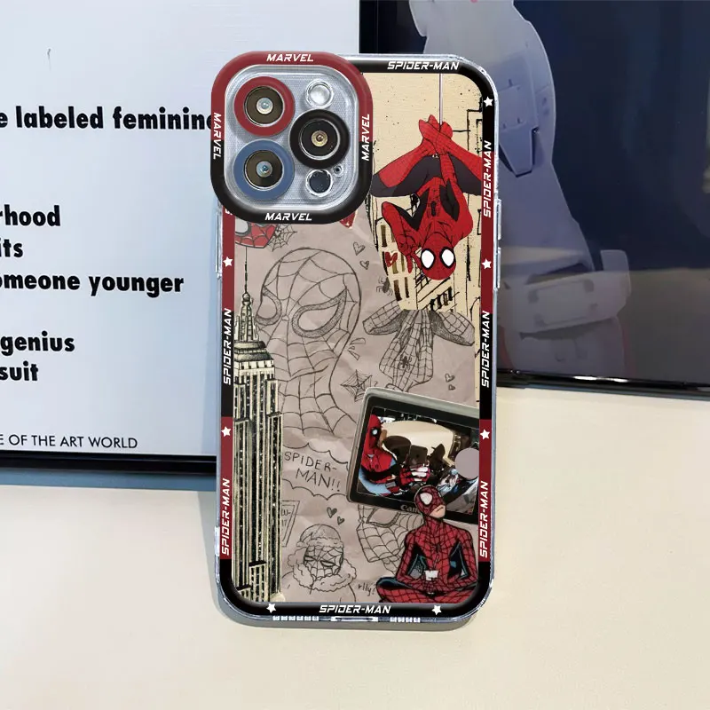 マーベルスパイダーマンアートフォンケース,iPhone 7,6 s, 13