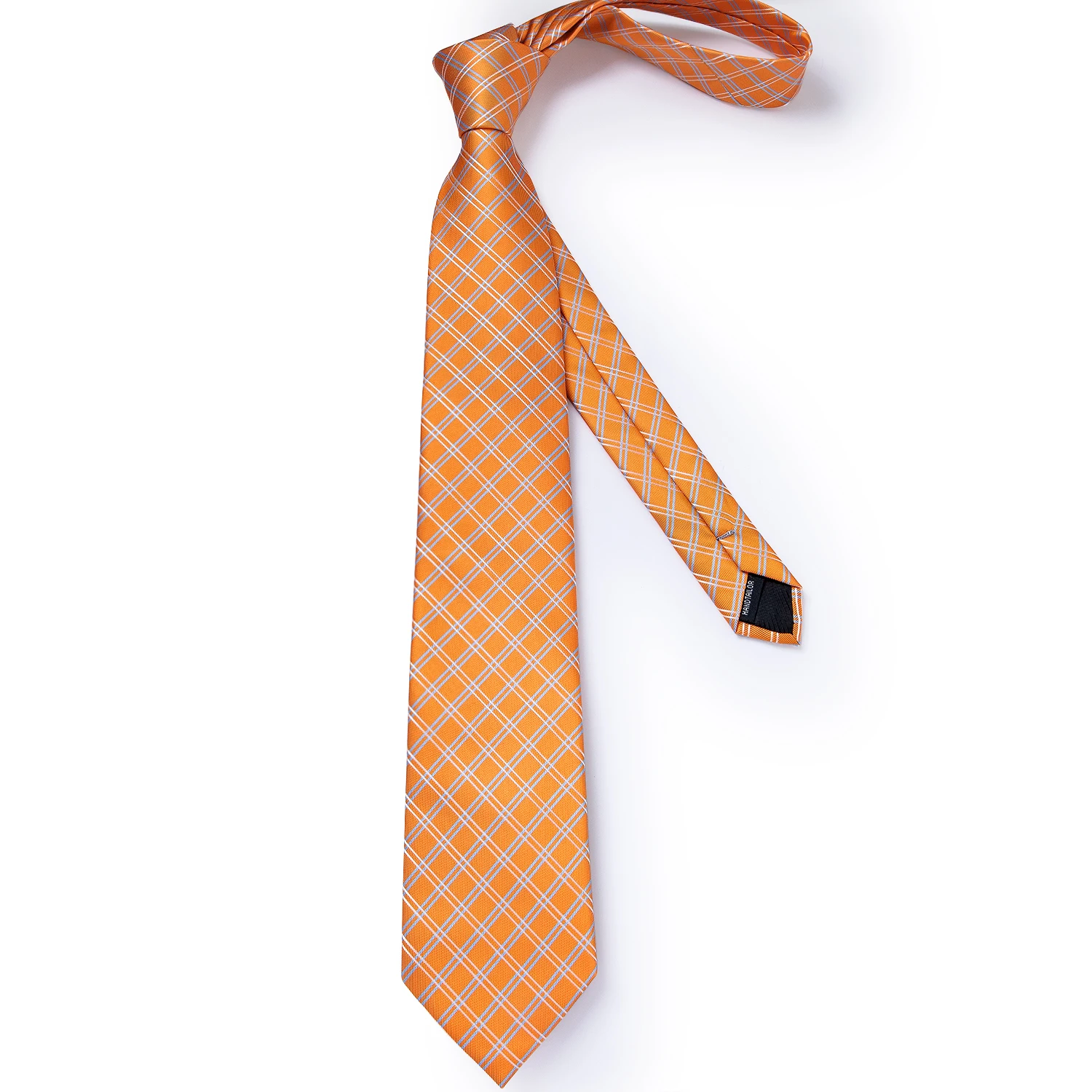 Orange Silk Ties For Men neck tie