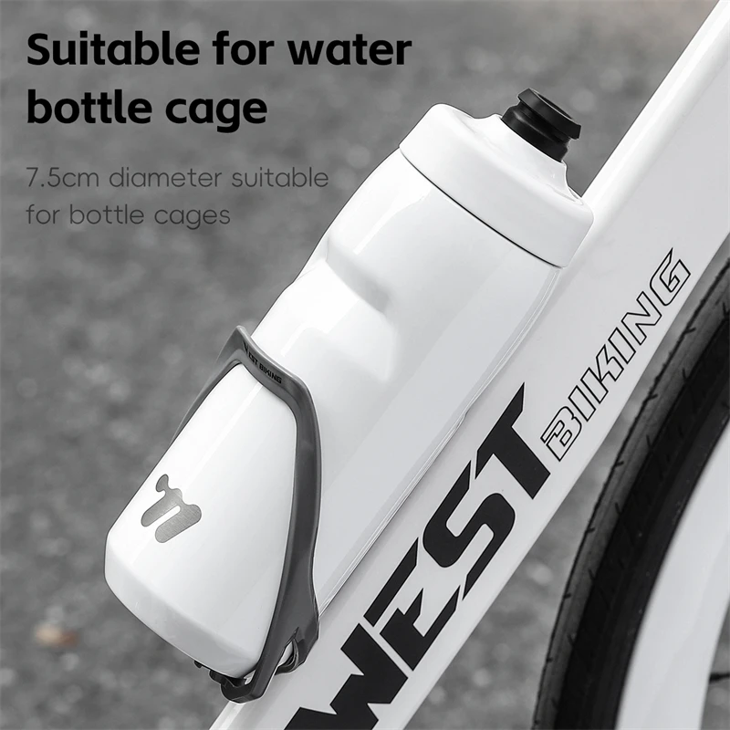 WEST BIKING Bicycle Stainless Steel Insulated Water Bottle 550ml Cycling Thermos Bottle Keep Hot and Cold Sport Water Cup Kettle insulated water bottle