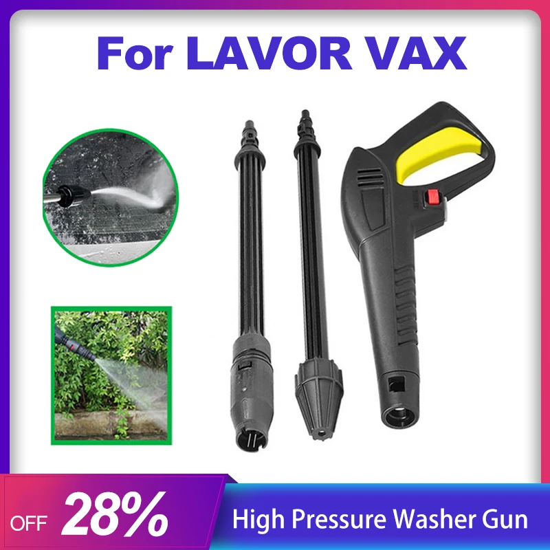 

High Pressure Washer Gun Car Wash Cleaning Water Spray Lance Replacement Gun For LAVOR VAX Pressure Washer Pistol Wand Nozzle