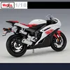 1:18 Maisto YZF-R6 FJR 1300 YZF-R1 TT-R250 Racing Motorcycle Model Simulation Alloy Street Motorcycle Model  Kid Toy Gift 4