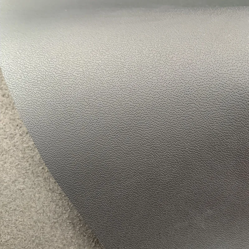 Elastic Microfiber PU Synthetic Leather 1.2mm Thickness for Car Materials