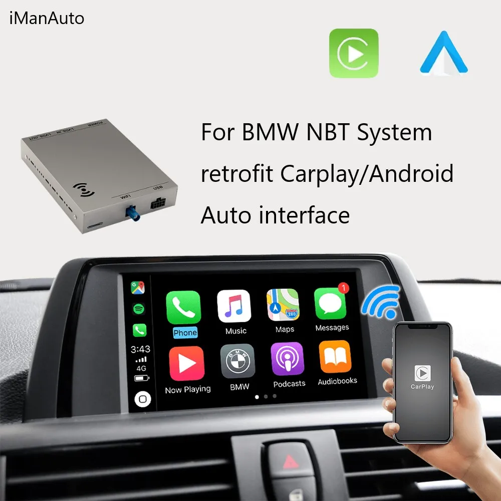 Wireless-Apple-Carplay-Android-Auto-for-BMW-NBT-F10-F11-F15-F20-F30-F31 ...