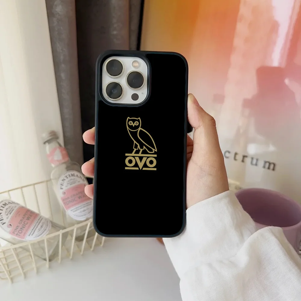 OVO Drake Rapper Phone Case For IPhone 11 12 13 14 15 16 Plus Pro