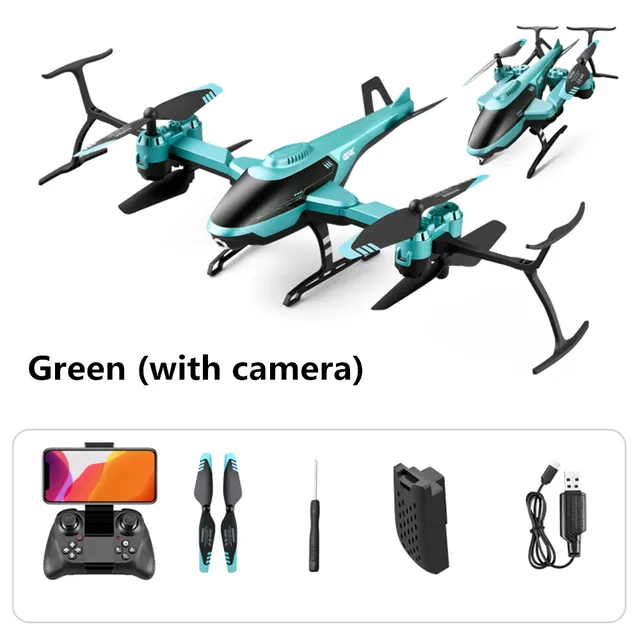 4DRC V10 2.4G 3.5CH 4K Cameras APP Altitude Hold Mini Drone One Button Take Off Alloy ABS RTF Aerial Quadcopter RC Helicopter 4