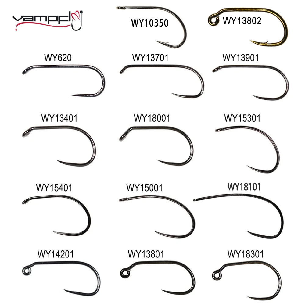 Dry Fly Fishing Hooks Barbed Hooks Fly Fishing Nymph Fly Fishing Wet Flies Hook Fishhooks