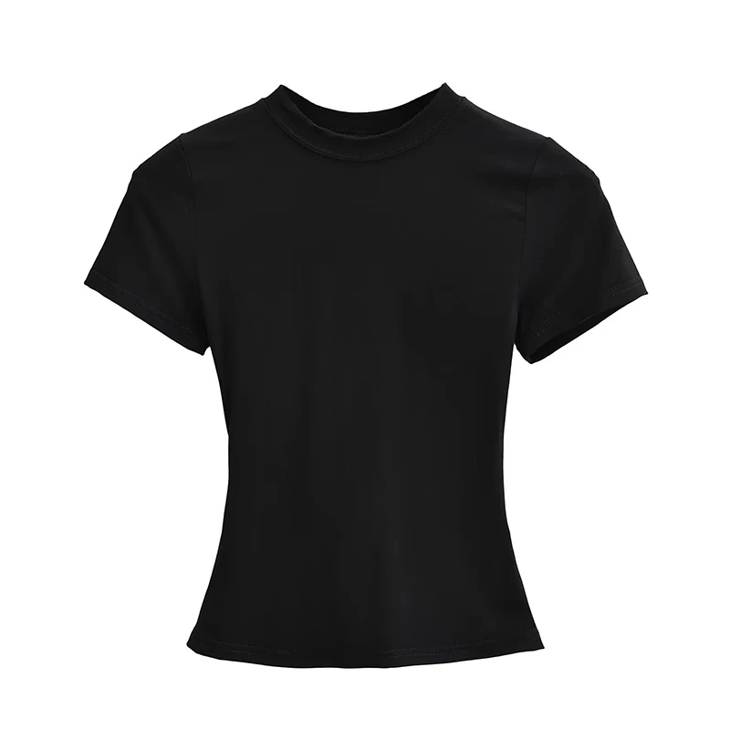 ตัวเลือกสินค้า เสื้อยืดแฟชั่น Y2K ทรงกระชับ ใส่สบาย ดีไซน์สวย