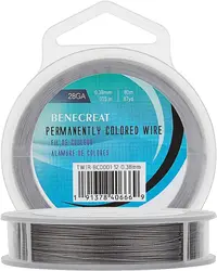 Durable Stainless Steel Bead String Wire for Jewelry Making - Tarnish Resistant, 7 Strands, 260FT, 0.38MM (BTG03 - 02524)