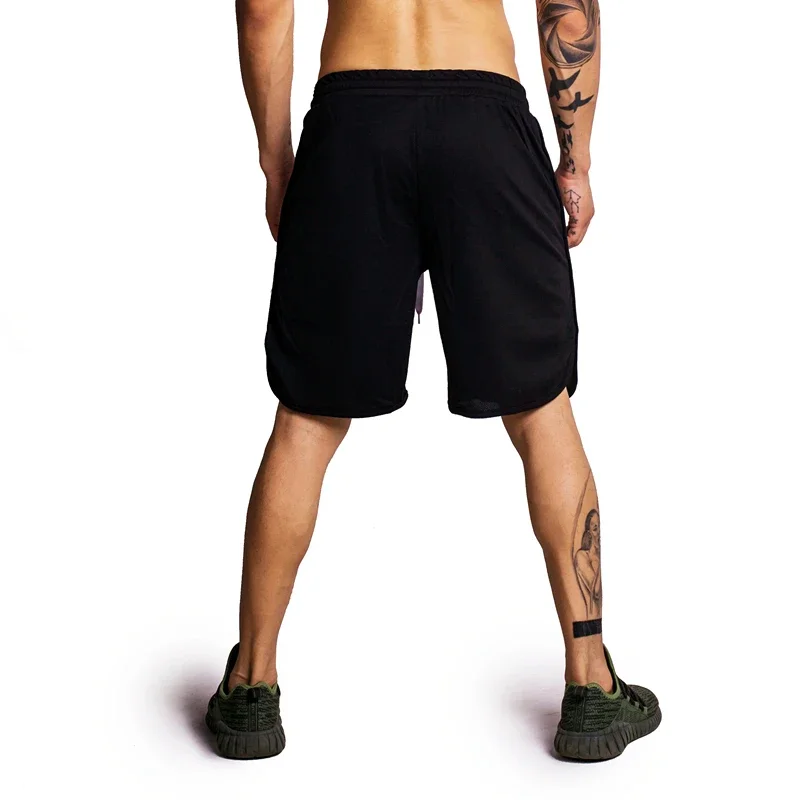 Pantaloncini Sportivi Uomo – Palestra, Allenamento, Bodybuilding – Estivi, Con Tasca E Cinturino
