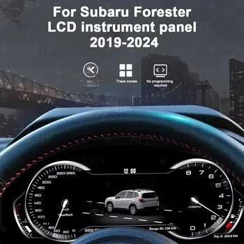 Panel de Instrumentos Digital de 12.3'' Compatible con SUBARU Forester 2019-2024, Pantalla de Cristal Líquido con CarPlay, Plug and Play 1