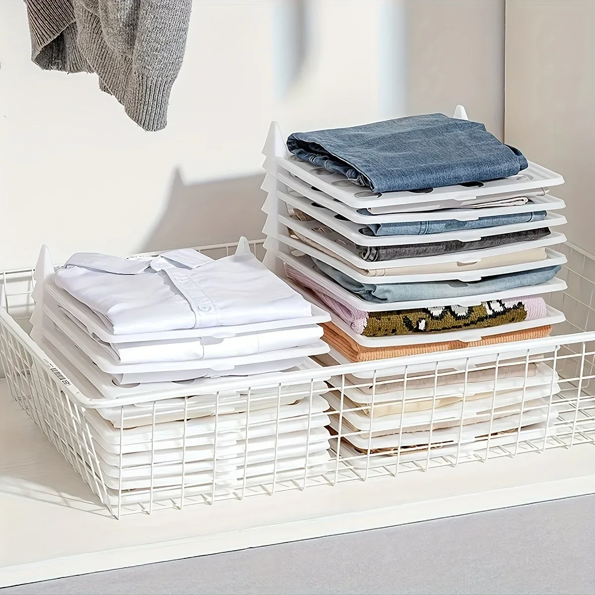 Shirt Storage Board Stackable T-shirt Organizer