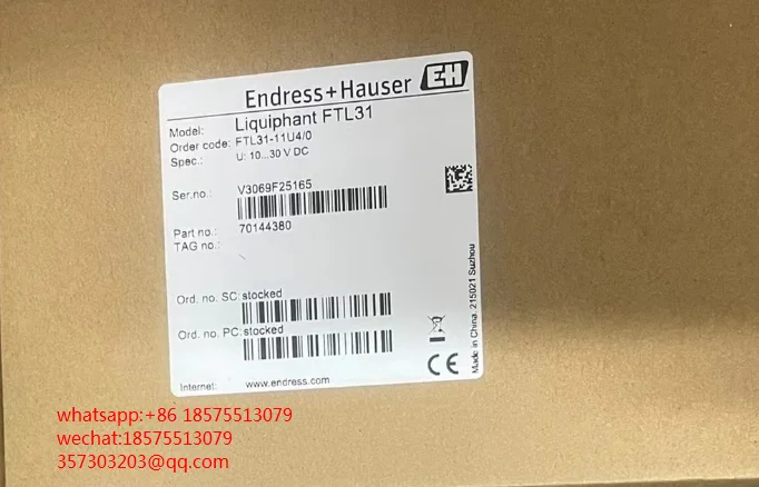 

FOR ENDRESS+HAUSER FTL31-AA4U2AAWBJ Liquid Tuning Fork Switch New Genuine 1 Piece