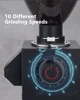 ITOP TCG64 Electric Grinder 64mm Flat Burr Grinder Quantitative Grinding Espresso Grinder Coffee Bean Grinder Miller 220V 110V 5