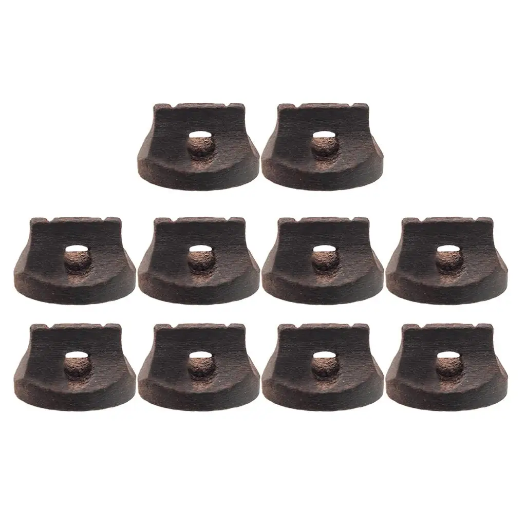 10 Pieces Chinese Violin Bridge, Erhu Bridge, Wood Material, Accessory