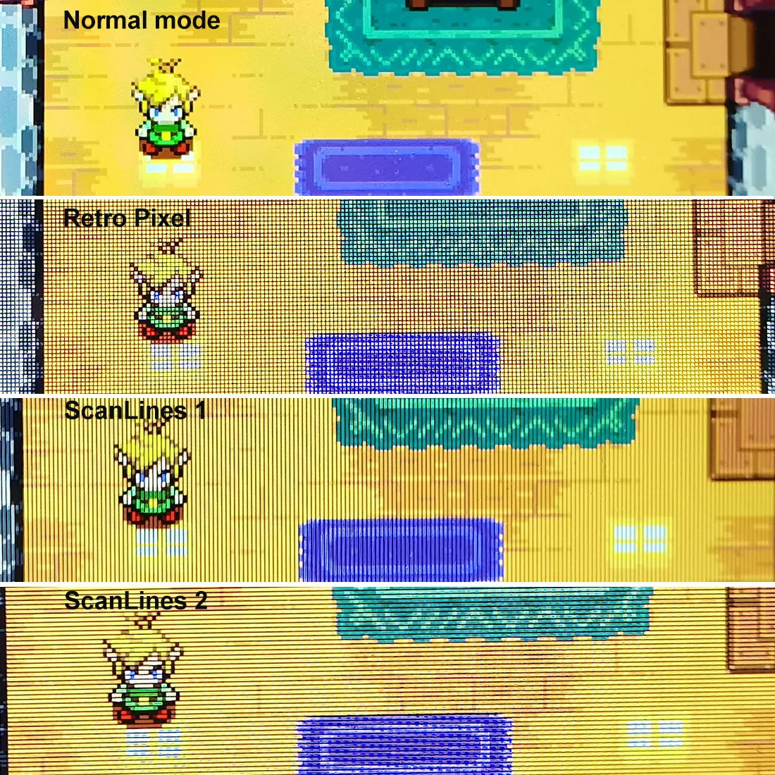 mod ips lcd pour gba mise niveau hd haute définition pouces pouces pixels menu osd