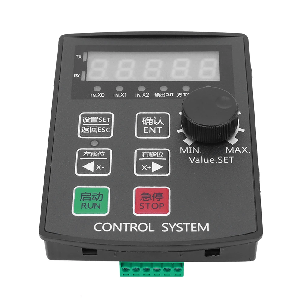 HF020 5 자리 디스플레이 제한 통신 모션 제어 보드, DC 12V-24V 서보 프리셋 제어 모듈 패널 시스템 키트, CNC용