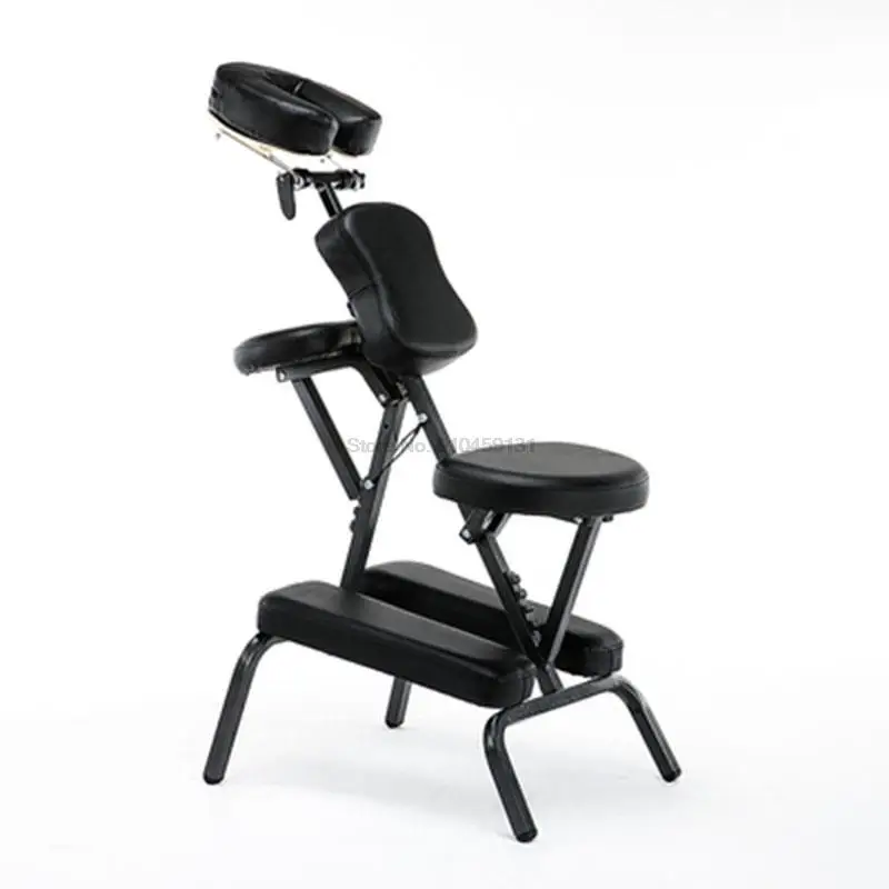 

New KY-BJ001 Portable Multiple Colors Massage Chair High-quality Scraping Chair Beauty Bed Adjustable Folding Chair 46*56*120cm