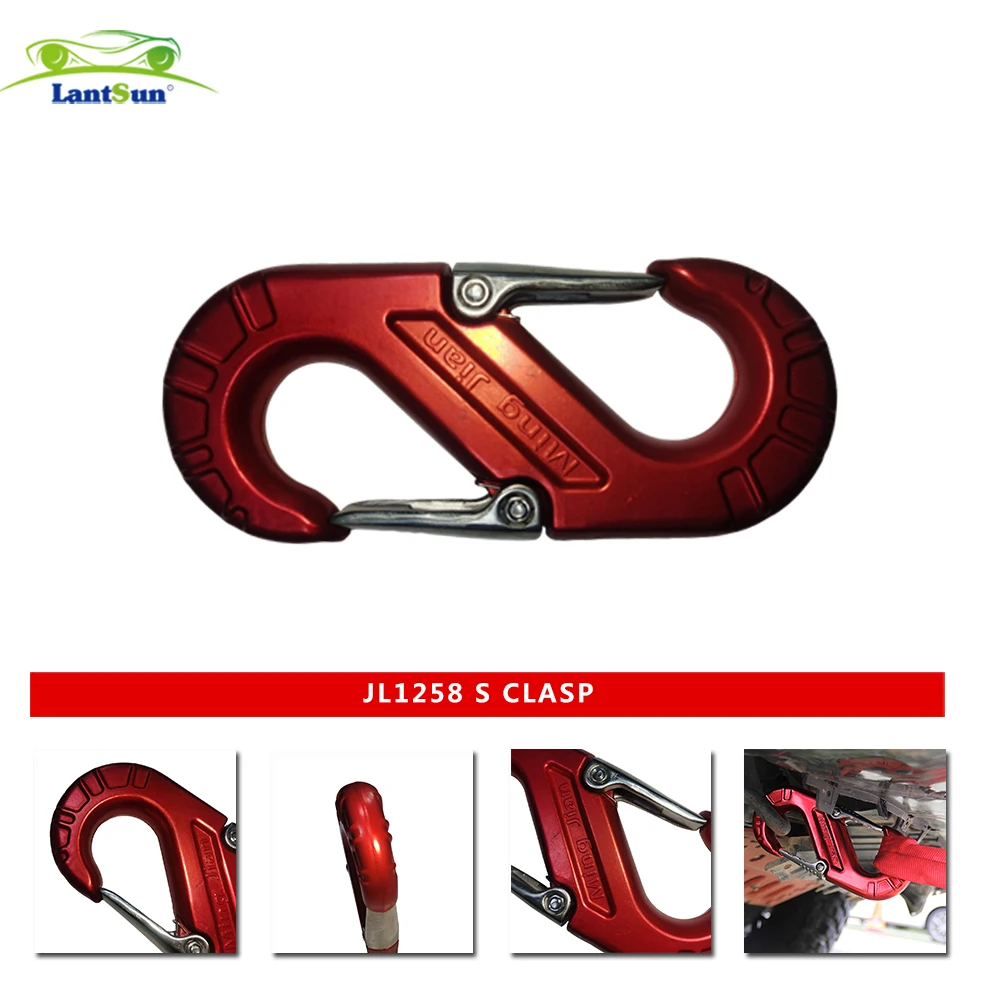 

Крюк для лебедки, скоба, крюк, предохранительная защелка, совместимая с 4x4 внедорожником JL1258