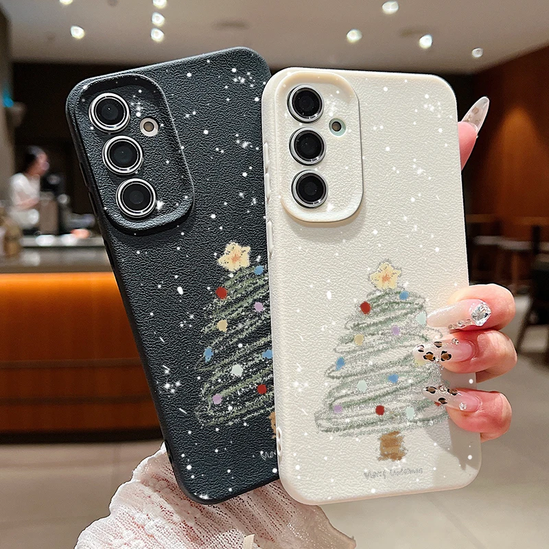Festive Christmas Tree Design Phone Case