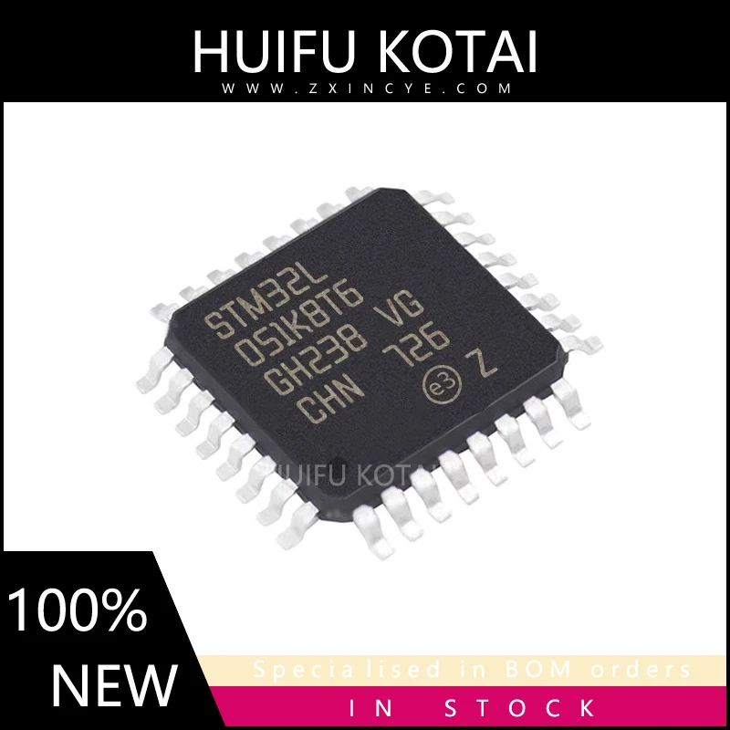 

1 шт. STM32L051K8T6 051K8T6 QFP32 новые товары в наличии