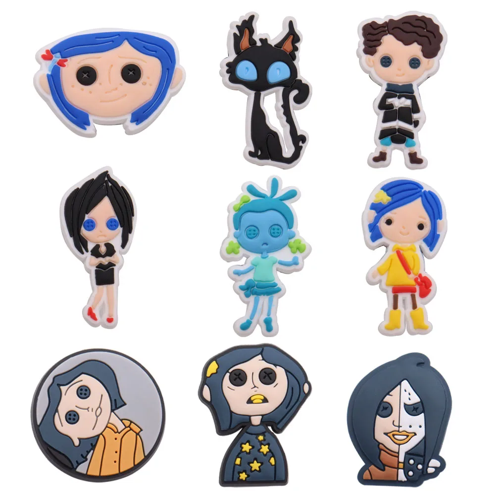 

Wholesale 50pcs Cartoon Boys Girls PVC Shoe Decorations Garden Shoes Accessories Fit DIY Sandals Croc Jibz Charm